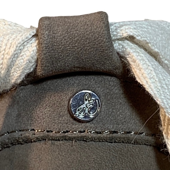 Sam Edelman Patsy Wedge Espadrilles in Gray / Taupe Suede W/ Ankle Ties - Size 8 - Picture 7 of 9